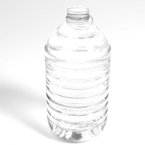 Garrafa agua transparente